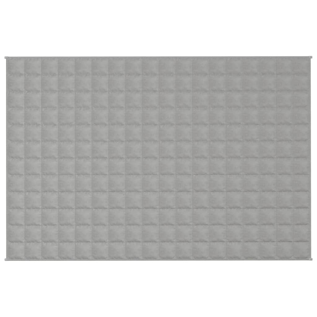 Vidaxx Gewichtsdecke 122x183 cm 5 kg Stoff grau