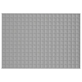 Vidaxx Gewichtsdecke 140x200 cm 6 kg Stoff grau