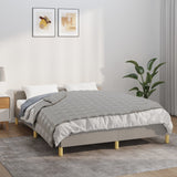 Vidaxx Gewichtsdecke 152x203 cm 7 kg Stoff grau