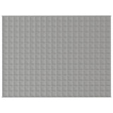 Vidaxx Gewichtsdecke 152x203 cm 11 kg Stoff grau