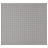 Vidaxx Gewichtsdecke 200x220 cm 13 kg Stoff grau