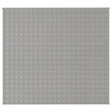 Vidaxx Gewichtsdecke 200x230 cm 13 kg Stoff grau