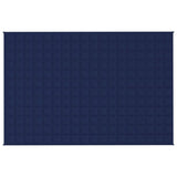 Vidaxx Gewichtsdecke 122x183 cm 9 kg Stoff blau