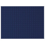 Vidaxx Gewichtsdecke 152x203 cm 11 kg Stoff blau