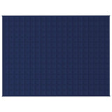 VidaXL Weakage blanket 152x203 cm 11 kg of fabric blue