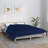 Vidaxx Gewichtsdecke 200x220 cm 13 kg Stoff blau