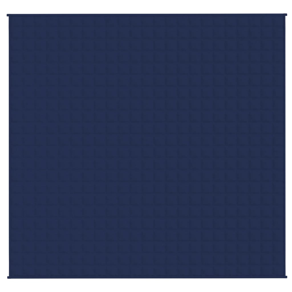 Vidaxx Gewichtsdecke 220x230 cm 11 kg Stoff blau