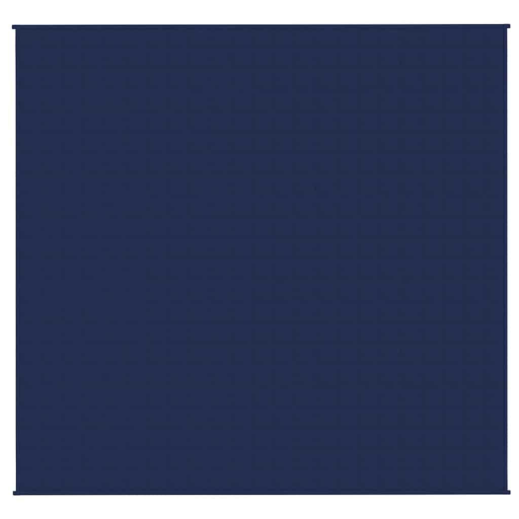 Vidaxx Gewichtsdecke 220x240 cm 11 kg Stoff blau