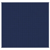 Vidaxx Gewichtsdecke 220x240 cm 15 kg Stoff blau