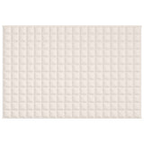 Vidaxl Svage tæppe 122x183 cm 9 kg stof Lys creme -farvet