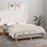 Vidaxx Gewichtsdecke 122x183 cm 9 kg Stoff hellcreme