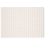 Vidaxx Gewichtsdecke 135x200 cm 10 kg Stoff hellcreme