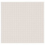 Vidaxx Gewichtsdecke 220x230 cm 11 kg Stoff hellcreme