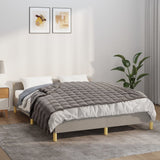 Vidaxx Gewichtsdecke 137x200 cm 6 kg Stoff grau