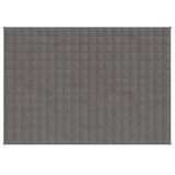 Vidaxx Gewichtsdecke 152x203 cm 11 kg Stoff grau
