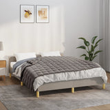 Vidaxx Gewichtsdecke 152x203 cm 11 kg Stoff grau