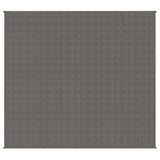Vidaxx Gewichtsdecke 200x230 cm 13 kg Stoff grau