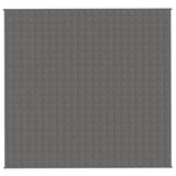 Vidaxx Gewichtsdecke 220x230 cm 11 kg Stoff grau