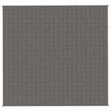 Vidaxx Gewichtsdecke 220x240 cm 11 kg Stoff grau