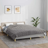 Vidaxx Gewichtsdecke 220x240 cm 11 kg Stoff grau