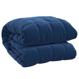 Vidaxx Gewichtsdecke 122x183 cm 9 kg Stoff blau