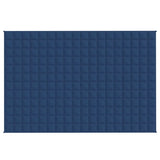 VIDAXL FAIBLAGE COUVERTURE 122x183 cm 9 kg de tissu bleu