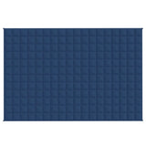 Vidaxx Gewichtsdecke 135x200 cm 10 kg Stoff blau