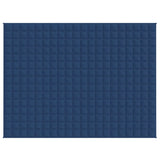 Vidaxx Gewichtsdecke 152x203 cm 7 kg Stoff blau