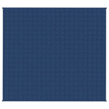 Vidaxl Faibleage Couverture 200x220 cm 13 kg de tissu bleu