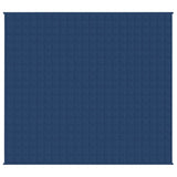 Vidaxx Gewichtsdecke 220x230 cm 11 kg Stoff blau