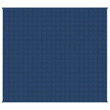 Vidaxx Gewichtsdecke 220x240 cm 11 kg Stoff blau