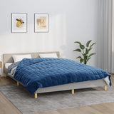 Vidaxx Gewichtsdecke 220x230 cm 15 kg Stoff blau