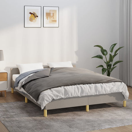 Vidaxx Gewichtsdecke mit Bezug 122 x 183 cm, 9 kg Stoff, hellcremefarben
