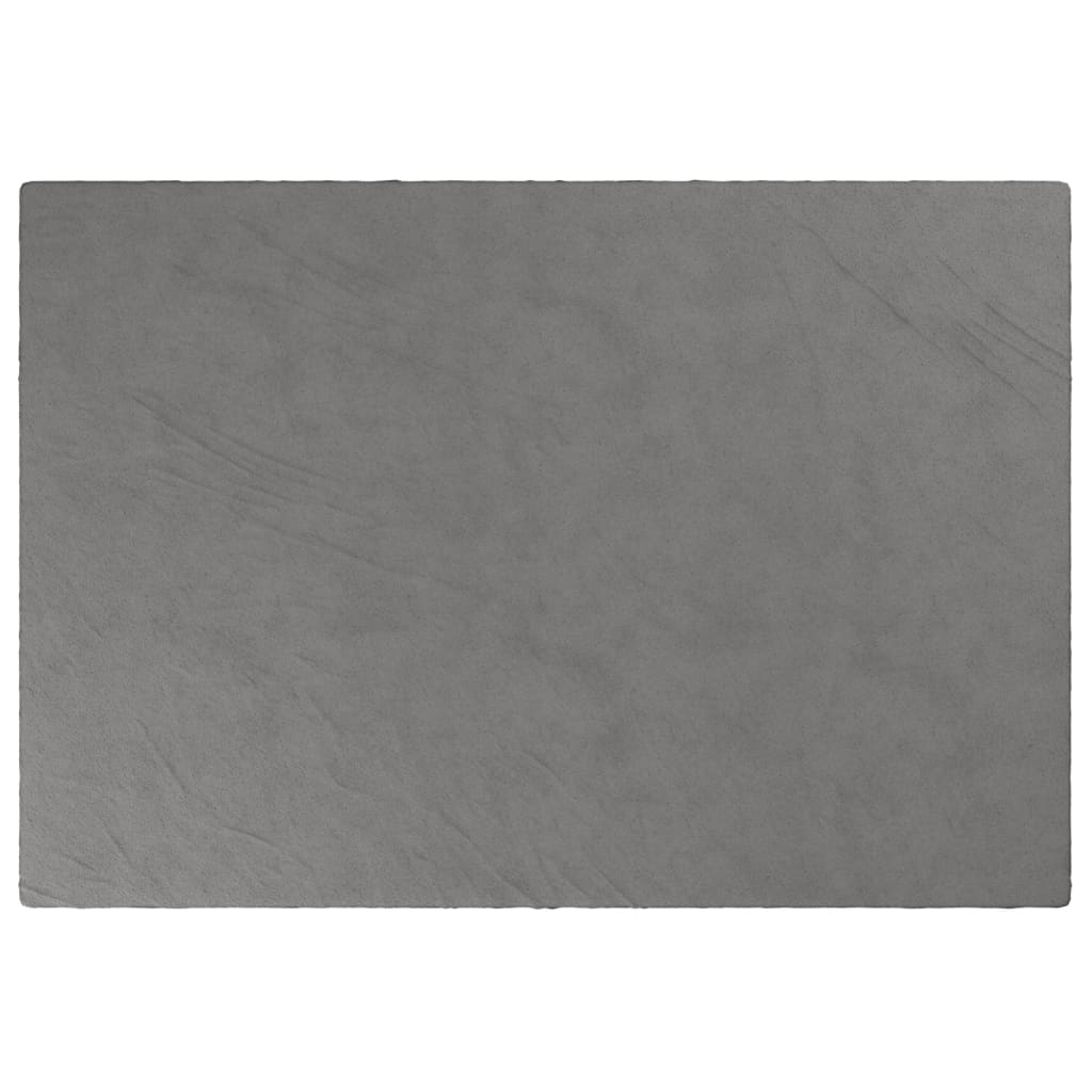 VidaXL Gewichtsdecke mit Bezug 137 x 200 cm, 10 kg Stoff, hellcremefarben