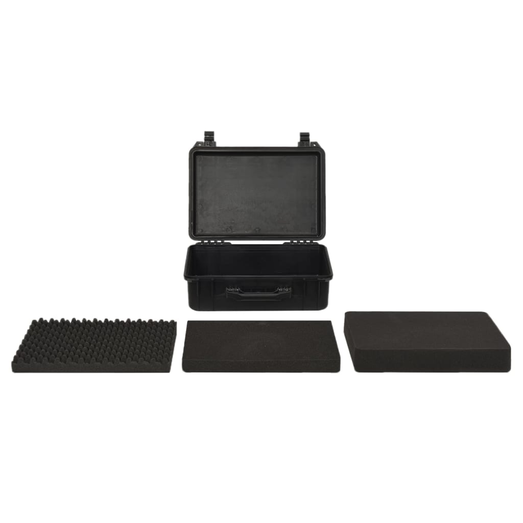 Vidaxl Flightcase Portable 47x36x18 cm pp Black