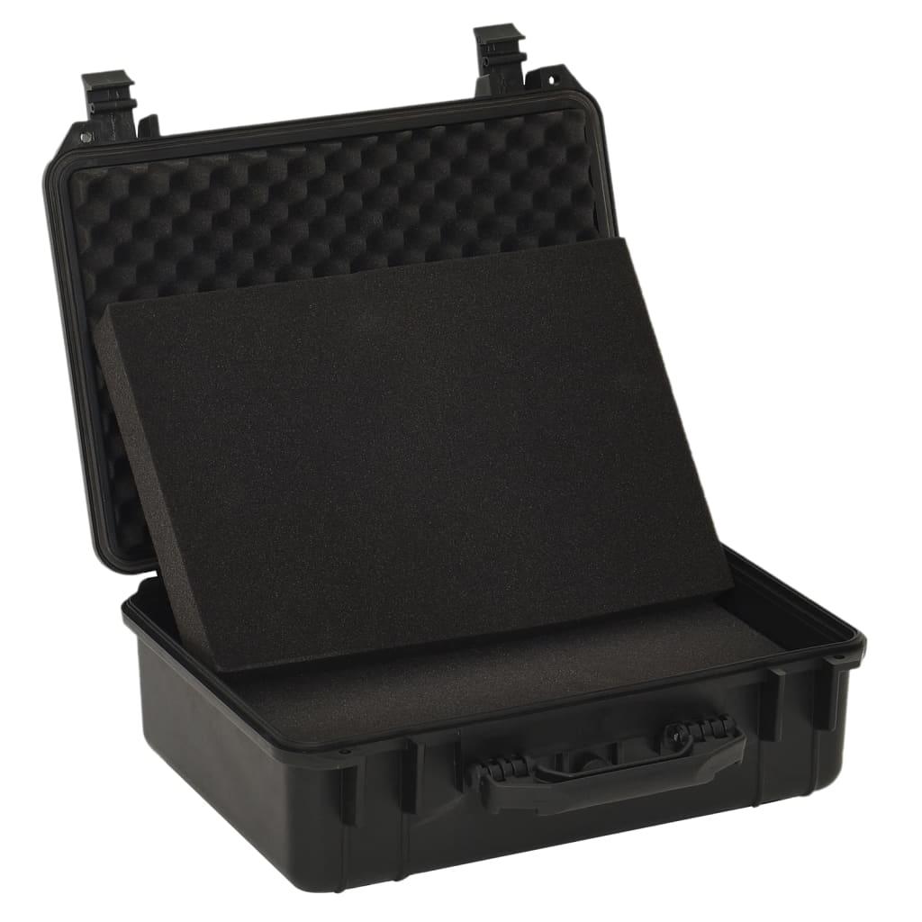 Vidaxl Flightcase Portable 47x36x18 cm pp Black