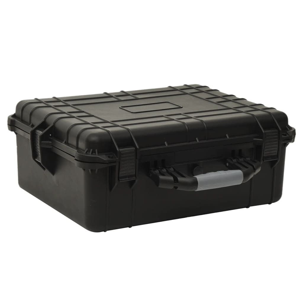 Vidaxl FlightCase Ponovno 55x43x21 cm pp črna