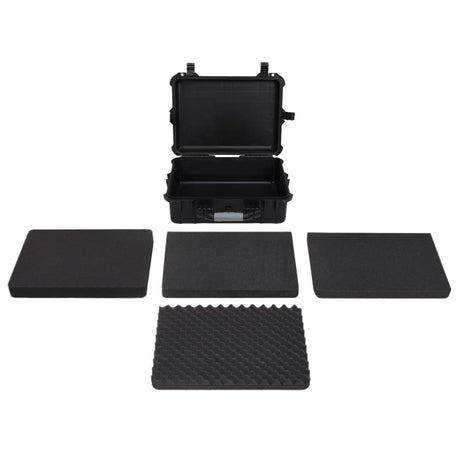 VIDAXL -Flugpapier tragbar 52x40x19 cm pp schwarz