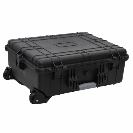 Vidaxx Flightcase auf Rollen 63x50x23 cm PP schwarz