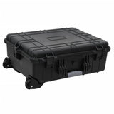 Vidaxl Flightcase on Wheels 63x50x23 cm pp sort