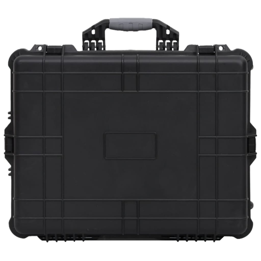 Vidaxx Flightcase auf Rollen 63x50x23 cm PP schwarz