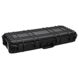 Vidaxl Flightcase on Wheels 96x42x16 cm pp nero