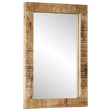VidaXL-Spiegel 70x50 cm aus massivem Mangoholz und Glas