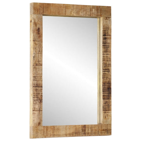VidaXL-Spiegel 70x50 cm aus massivem Mangoholz und Glas