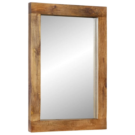 VidaXL-Spiegel 70x50 cm aus massivem Mangoholz und Glas