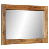 VidaXL-Spiegel 70x50 cm aus massivem Mangoholz und Glas