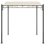 VidaXL Markise 2x2,3 m 180 g m² Stoff und Stahl Creme