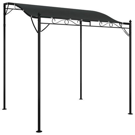 VidaXL Markise 2x2,3 m 180 g m² Stoff und Stahl Anthrazit