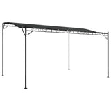 Vidaxx Markise 4x3 m 180 g m² Stoff und Stahl Anthrazit