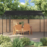 Vidaxx Markise 4x3 m 180 g m² Stoff und Stahl Anthrazit